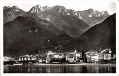 CPA Saint Gingolph Suisse Lac Leman Vue generale 