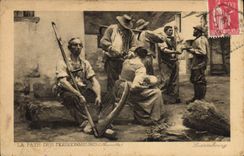 CPA La Paye des Moissonneurs 