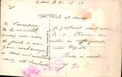 CPA Bonne Annee Fleurs