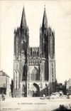 CPA Coutances La Cathedrale 