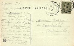 CPA Coutances La Cathedrale Bas cote Pilastres