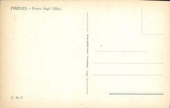 CPA Firenze Portici degli Uffizi 