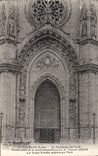 CPA Orleans Loiret la Cathedrale Ste Croix Grande Porte de la facade principale coeuvre de Trouard 1