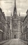 CPA Orleans Loiret facade du Transept Sud la Cathedrale Ste Croix 