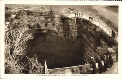 CPA Le Gouffre de Padirac Lot L'Orifice du Gouffre 