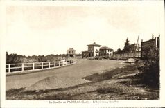 CPA Le Gouffre de Padirac Lot l'Arrivee au Gouffre 