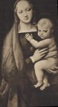 CPA Firenze R Galleria Pitto la Madonna detta del Granduca 