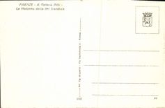 CPA Firenze R Galleria Pitto la Madonna detta del Granduca