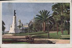 CPA Nizza jardin public 