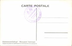 CPA Hartmannswillerkopf Monument historique vue aerienne
