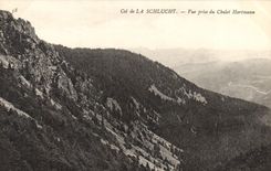 CPA Col de la Schlucht vue prise du Chalet Hartmann 