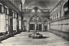CPA Chateau de Pierrefonds la Salle des Preuses 