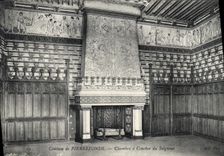 CPA Chateau de Pierrefonds Chambre a Coucher du Seigneur 