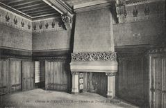 CPA Chateau de Pierrefonds Chambre de travail du Seigneur 