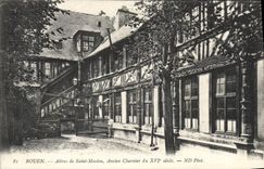 CPA Rouen Aitres de Saint Maclou Ancien Charnier du XVI siecle 