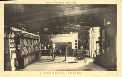 CPA Environs d'Annecy Hte Savoie chateau de Montrottier salle des Armes 