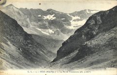 CPA Heas Htes Pyr le Pic de Troumouze 