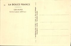 CPA Les Alpes Col du Lautaret 