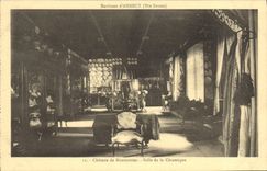 CPA Environs d'Annecy Hte Savoie chateau de Montrottier salle de la Ceramique 
