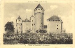 CPA Environs d'Annecy Hte Savoie chateau de Montrottier vue generale 