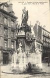 CPA Rouen Fontaine et statue Commemorative de Jeanne d'Arc Place de la Pucelle 