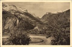 CPA Les Alpes la Haute Vallee de la Romanche fermee par un amphitheatre de Glaciers 