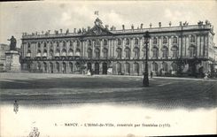 CPA Nancy l'hotel de Ville Construit par Stanislas 1755 