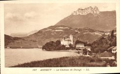 CPA Annecy Le Chateau de Duingt 