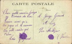 CPA Les Jeunes Bretons vous Saluent  Folklore