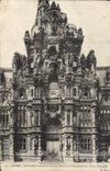 CPA Arras la facade Monumentale de l'hotel de Ville rue des Trois Visages 