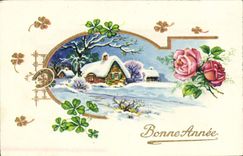 CPA Bonne Annee 