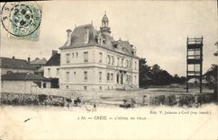 CPA Creil l'Hotel de Ville 