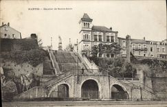 CPA Nantes Escalier de Sainte Anne 