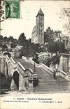 CPA Auch Escalier Monumental 
