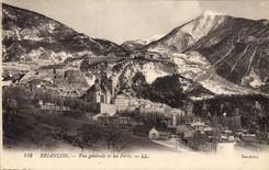 CPA Briancon Vue generale et les Forts 