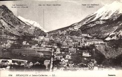 CPA Briancon et Sainte Catherine 