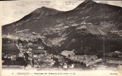 CPA Briancon Panorama sur Briancon et les Forts 