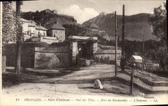 CPA Briancon Porte d'Embun Fort des Tetes Fort du Rondouillet 