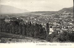 CPA Chambery Vue generale 