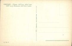 CPA Firenze Palagio dell'Arte della Lana Restaurato dell'Arch Lusini