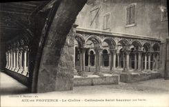 CPA Aix en Provence Le Cloitre Cathedrale Saint Sauveur 