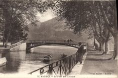 CPA Annecy Le Pont des Amours 