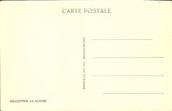 CPA Chateau et Lac d'Annecy 