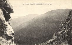 CPA Pres du Tunnel de la Schlucht 