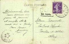 CPA Arcachon Gironde Les jetees du Bassin et le Boulevard Promenade