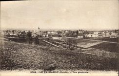 CPA Le Valdahon Doubs Vue generale 