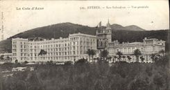 CPA La Cote d'Azur Hyeres San Salvadour Vue generale 