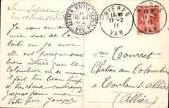 CPA La Cote d'Azur Hyeres San Salvadour Vue generale 