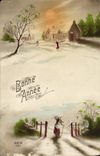 CPA Bonne Annee 