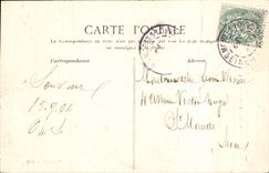 CPA Moret sur Loing Porte de Samois